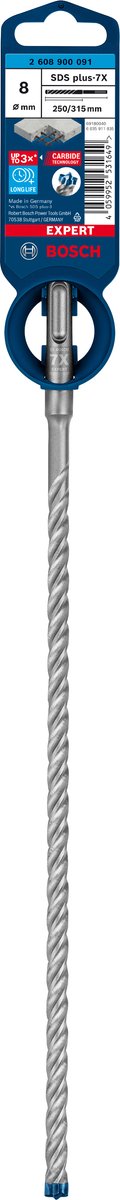 Bosch expert sds plus-7x marteau perforateur 8 x 250 x 315 mm