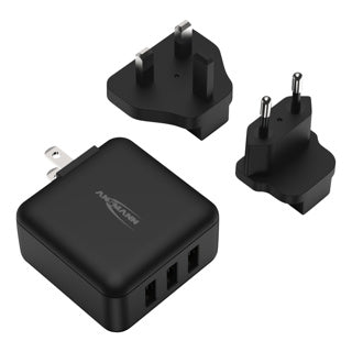 USB Travel Charger 15W avec des AC PEKKKER