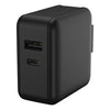 Chargeur de voyage USB 30W avec des prises interchangeables