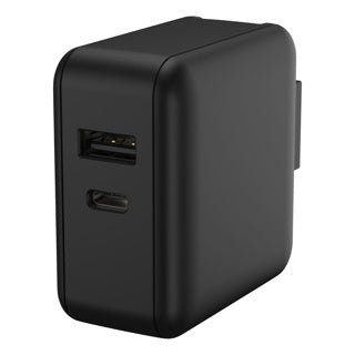 Chargeur de voyage USB 30W avec des prises interchangeables