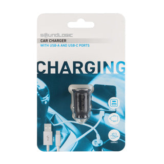 Charger de voiture USB A USB C
