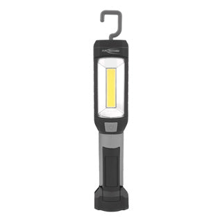 Lampe d'atelier avec un petit boîtier en plastique plus léger et robuste