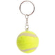 boule de tennis à anneau clé