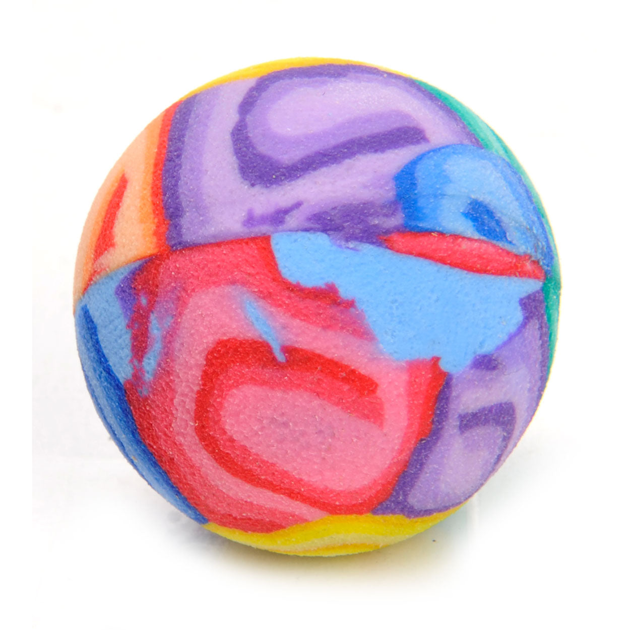 Balle rebondissante colorée