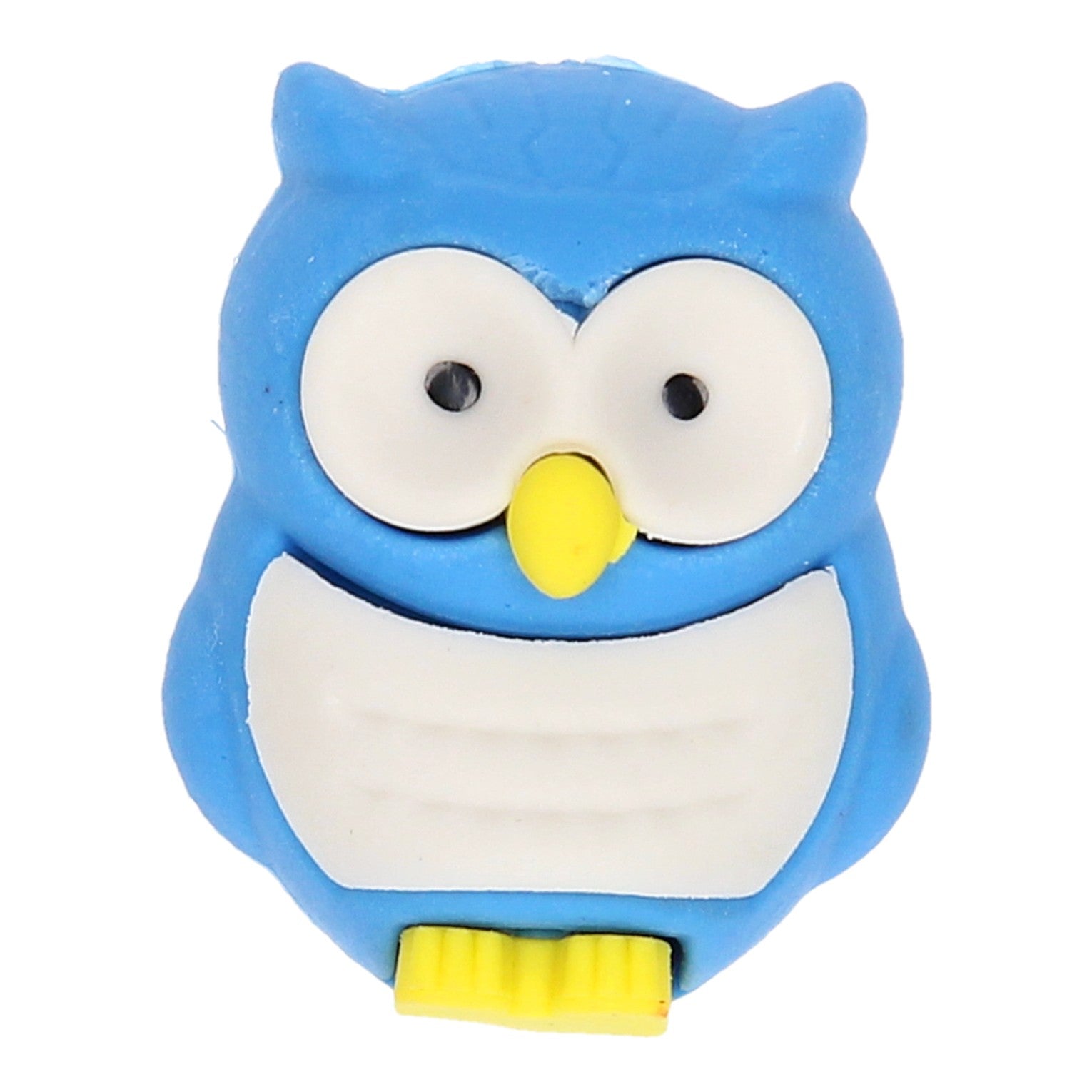 Chouette de couleur gomme