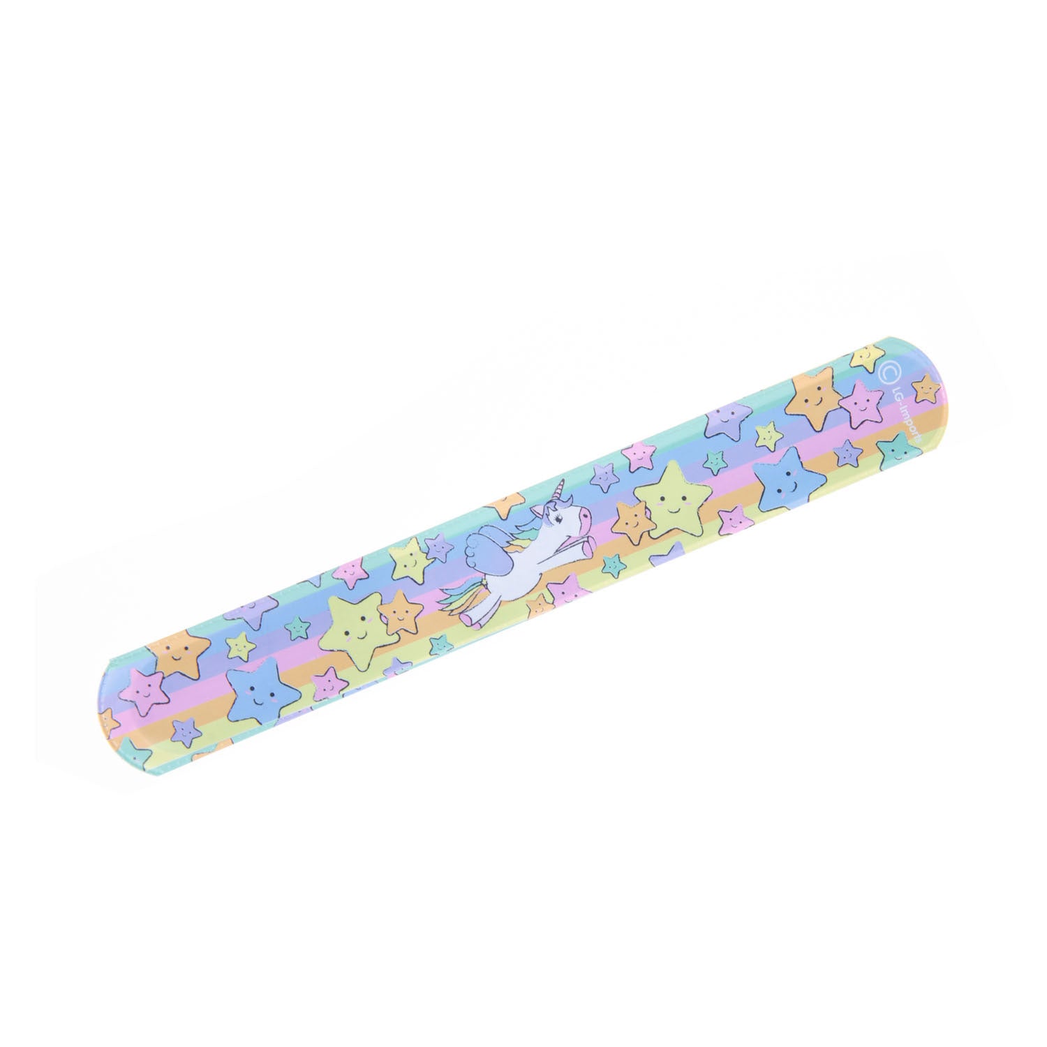 LG-IMPORTS Klapbrarmband Eenhoorn Rainbow