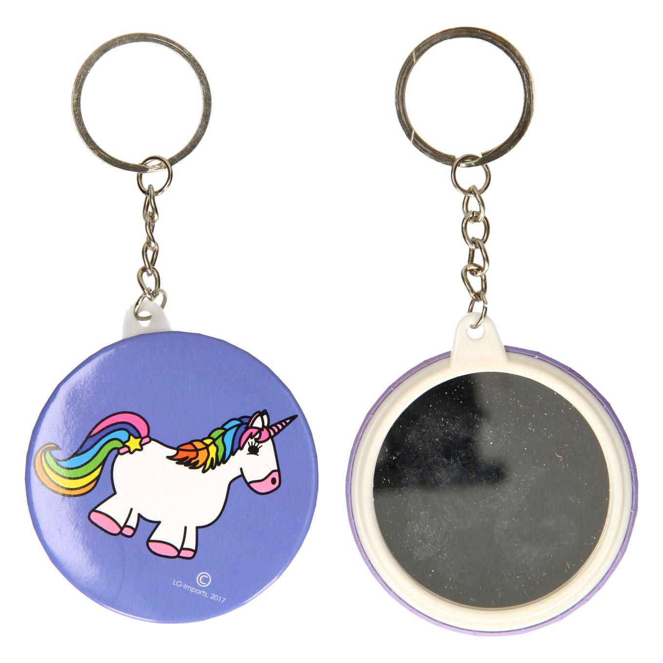 LG importe une bague clé avec un miroir à licorne