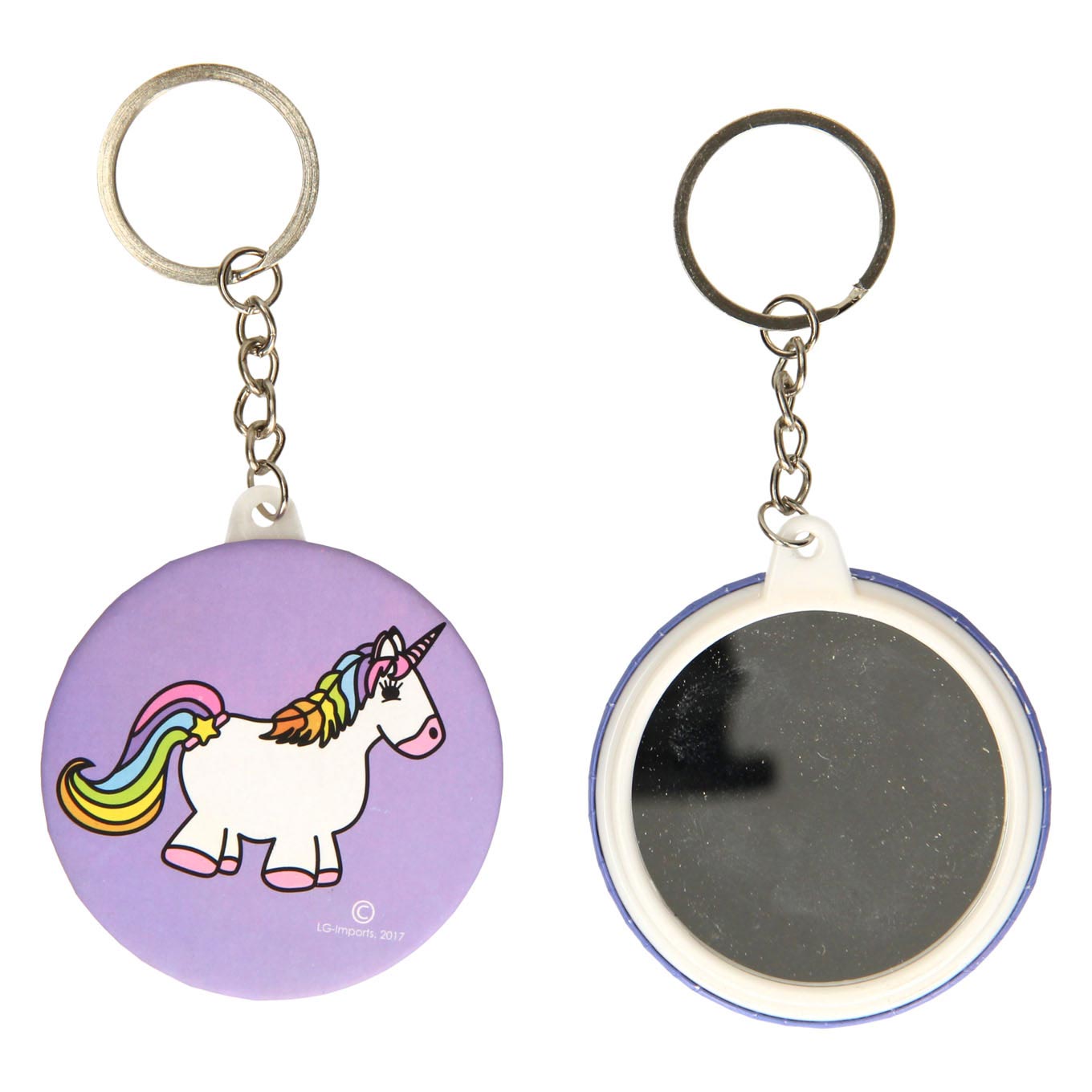 LG importe une bague clé avec un miroir à licorne