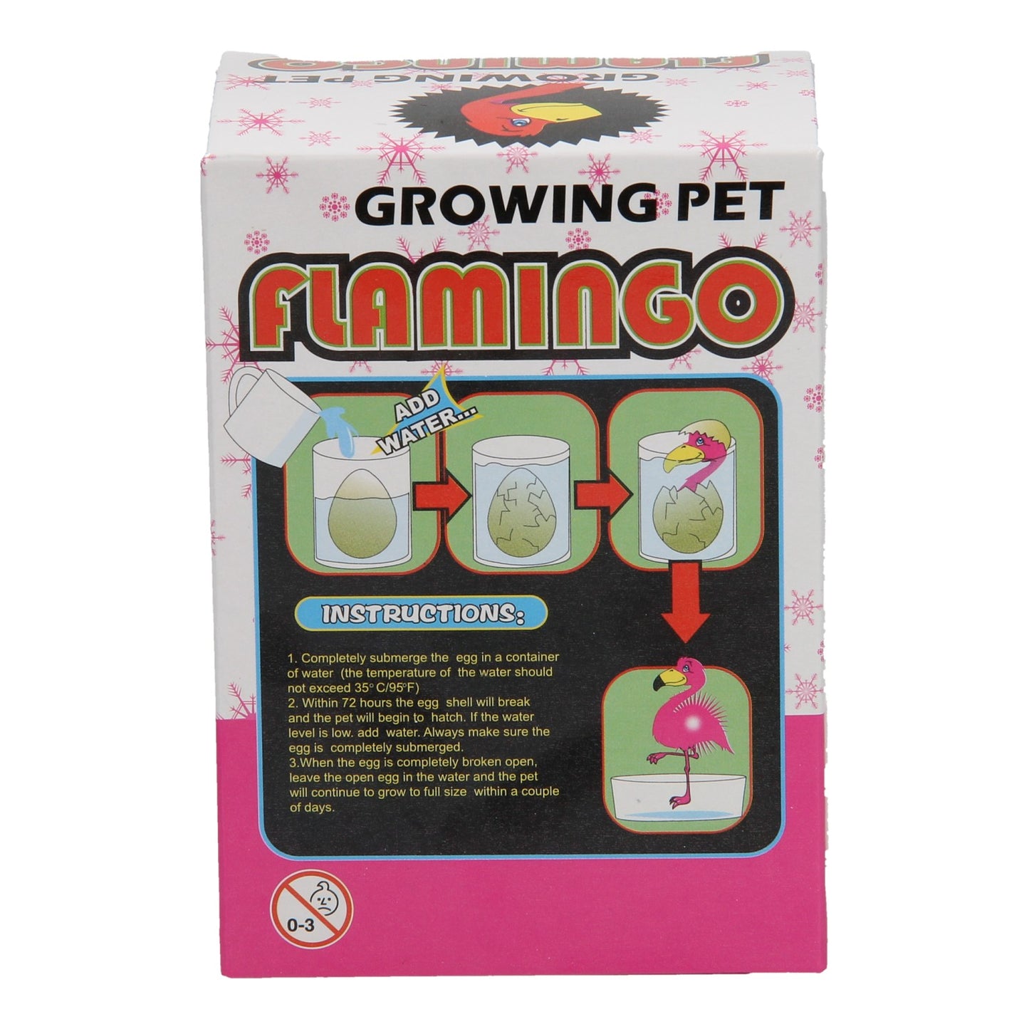 Growing Egg Flamingo