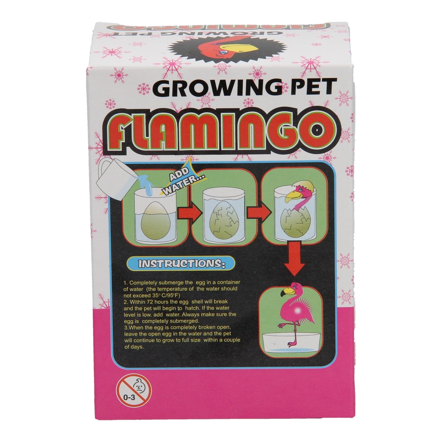 Growing Egg Flamingo