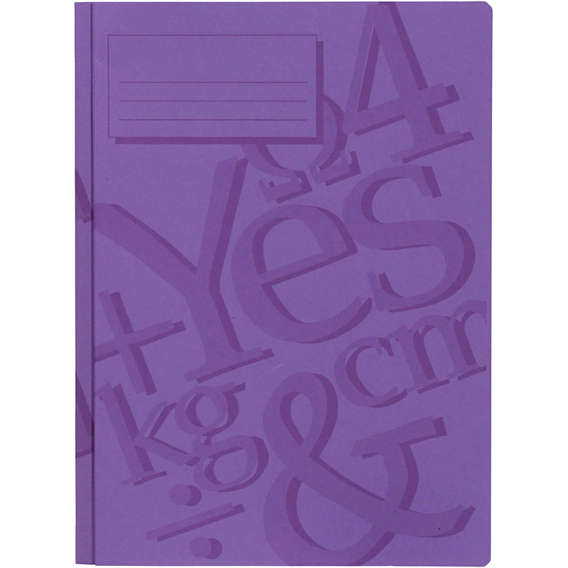 Classeur, A4, Violet, 100 pièces 1 boîte