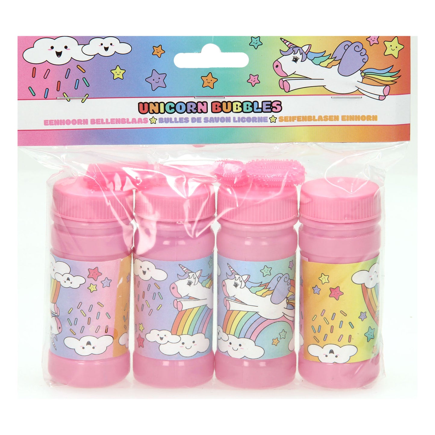 LG-IMPORTS Bellenbladder Unicorn, 4x50ml