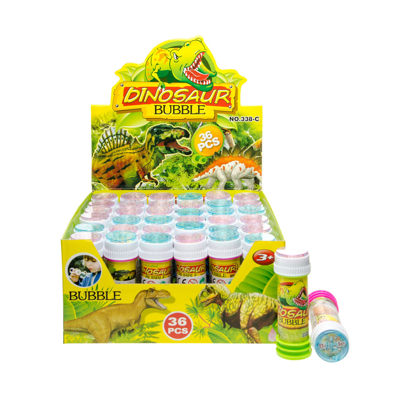 LG Imports Bellenbladder Dino, 36e.