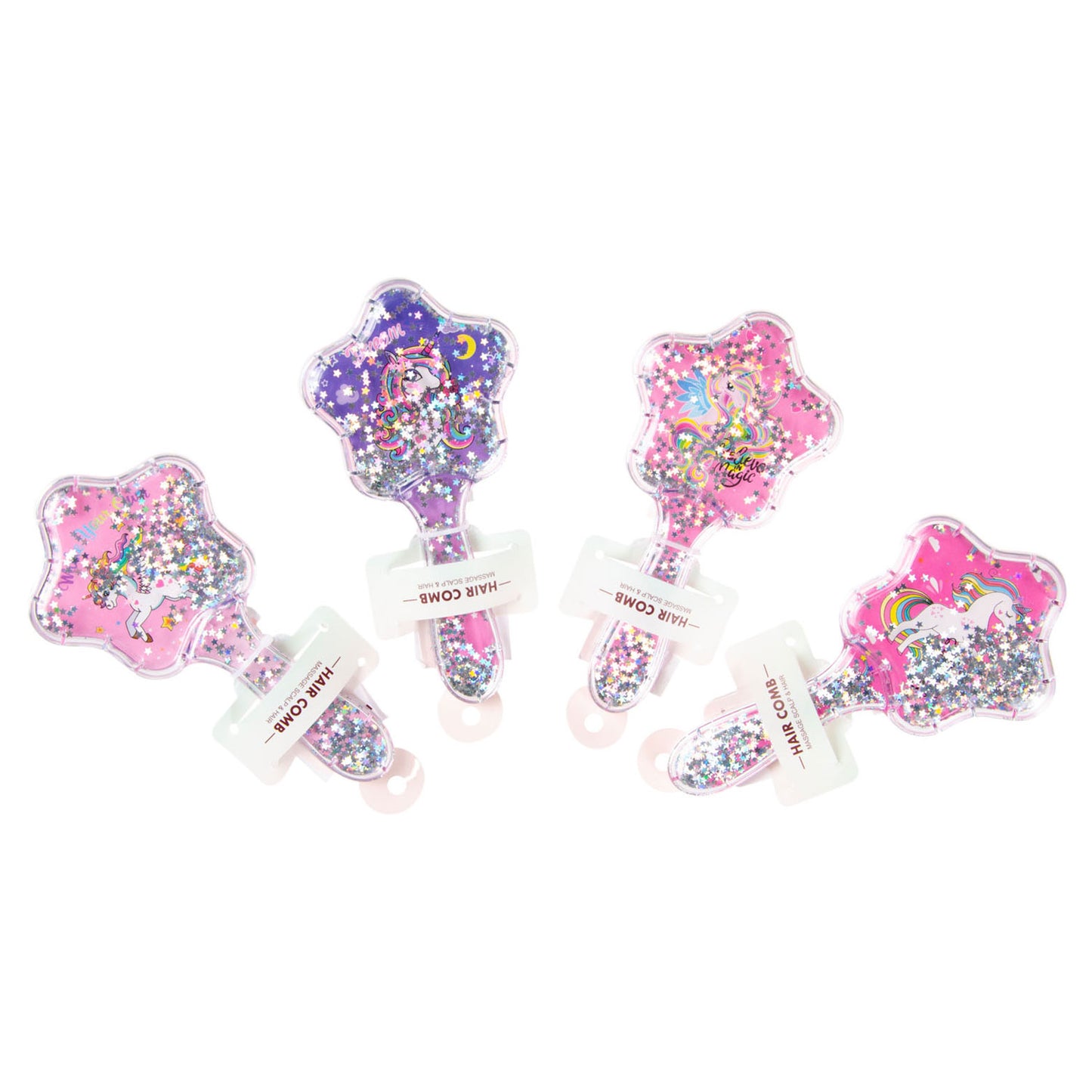 LG Importations Brosse Brosse de paillettes de licorne
