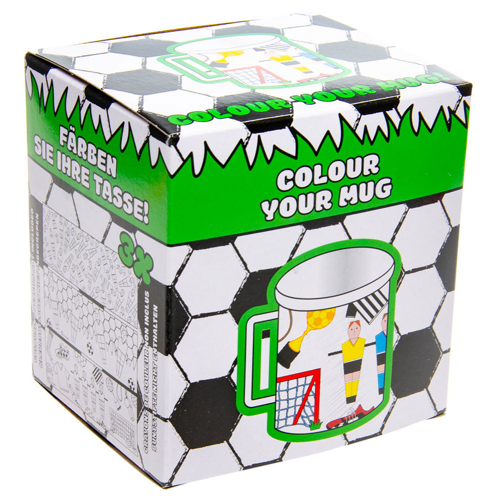 Colorez votre propre tasse de football