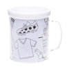 Colorez votre propre tasse de football