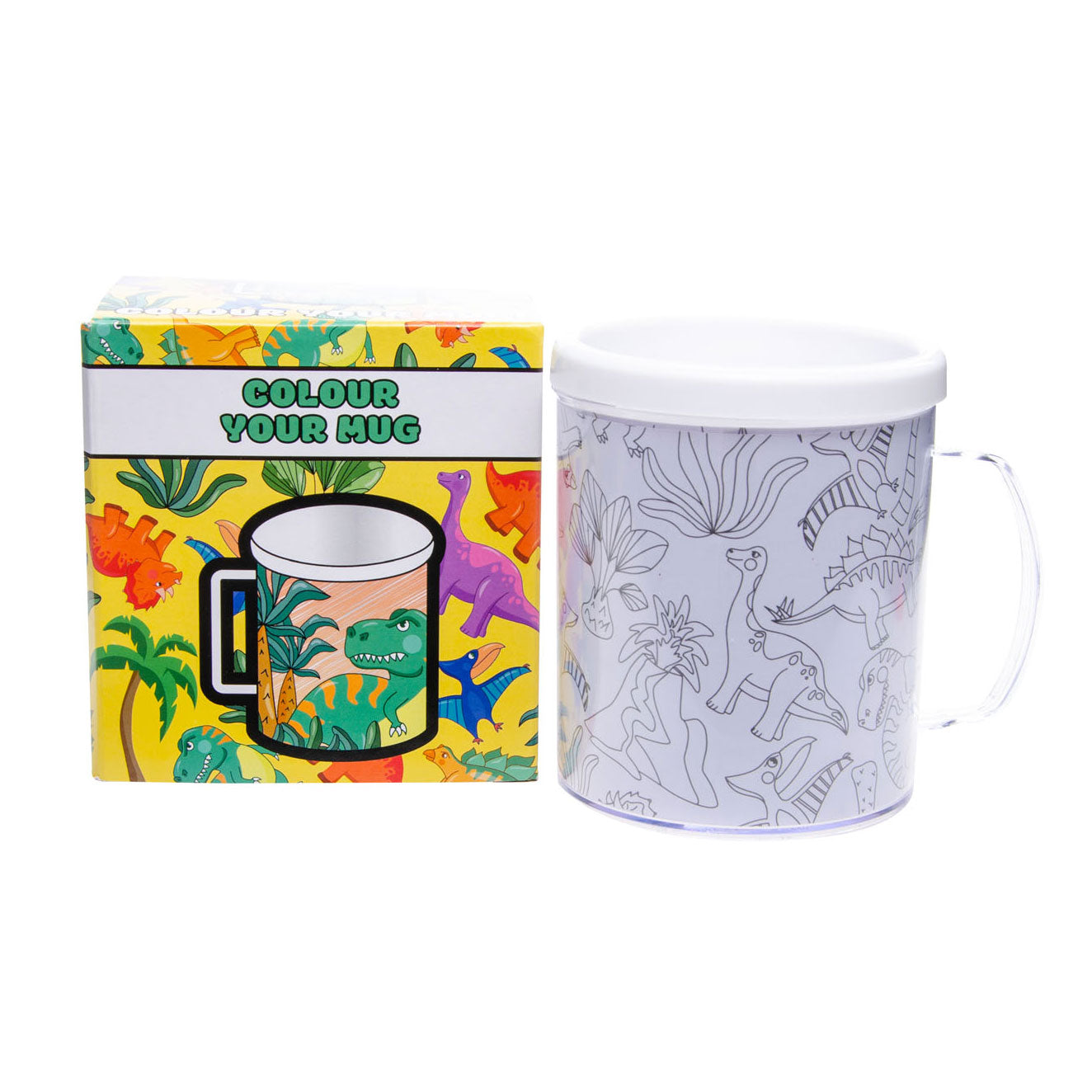 Color votre propre tasse Dino