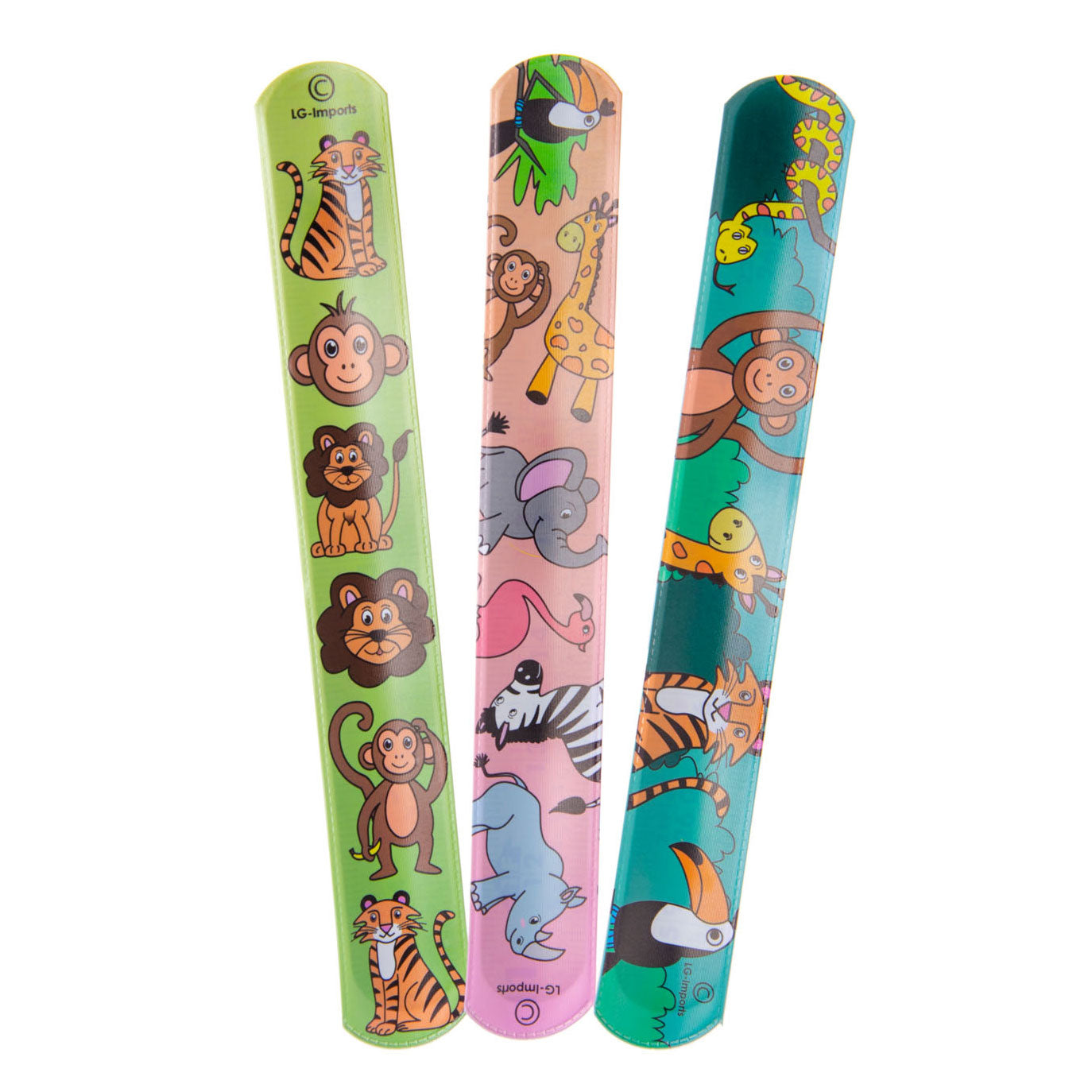 LG-IMPORTS Klapbrarmband Wild Animaux