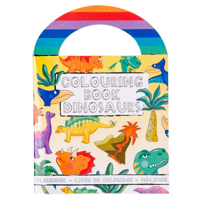 LG-IMPORTS COLORING LIVRE avec autocollants Dinosaurus