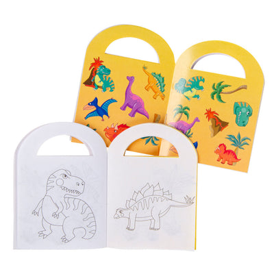 LG-IMPORTS COLORING LIVRE avec autocollants Dinosaurus