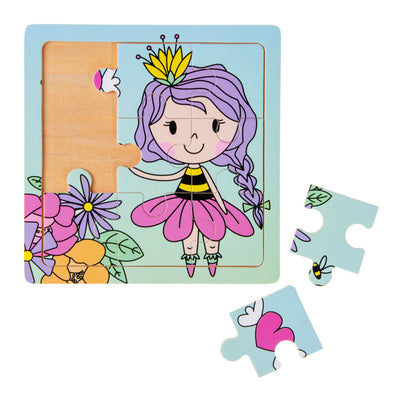 Puzzle en bois lg-imports (princesse, licorne ou sirène)