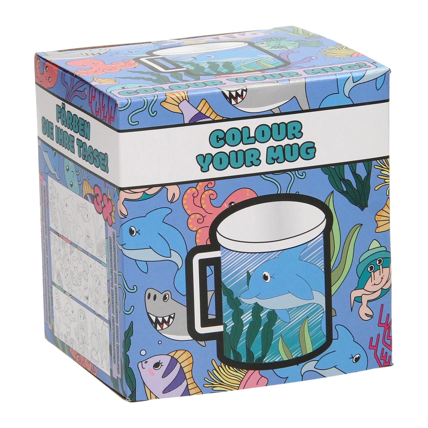 Colorez votre propre tasse sous-marin