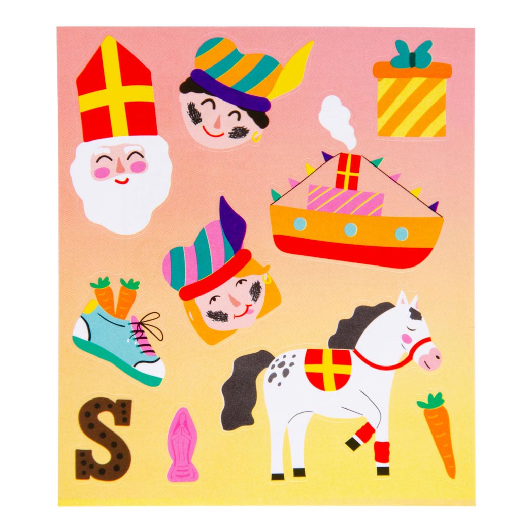 LG importe des autocollants Sinterklaas