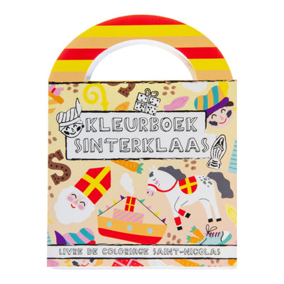 Livre de coloriage Duckiez avec autocollants Sinterklaas
