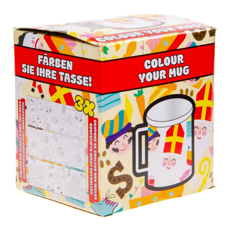 Color votre propre tasse Sinterklaas