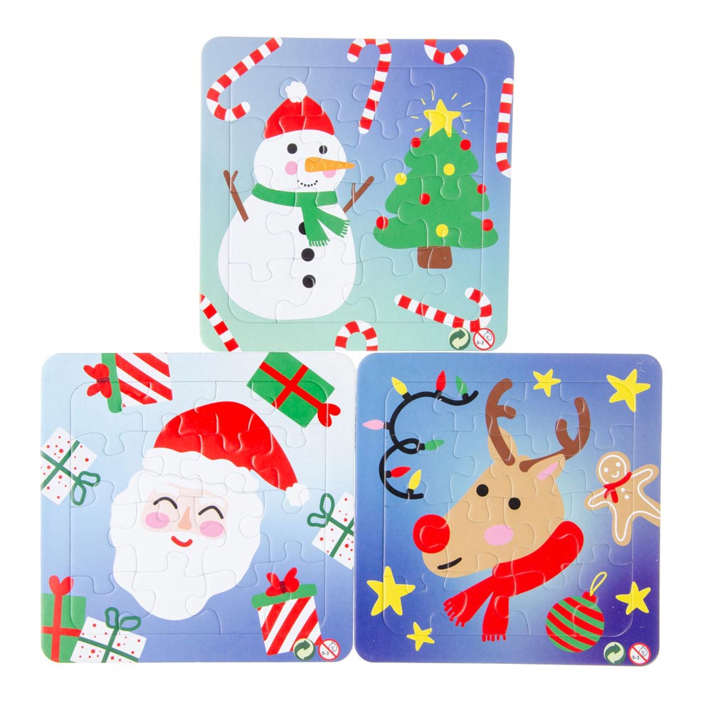 Duckiez Mini Puzzle Christmas, 16e.