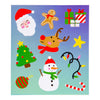 LG importe des autocollants Noël