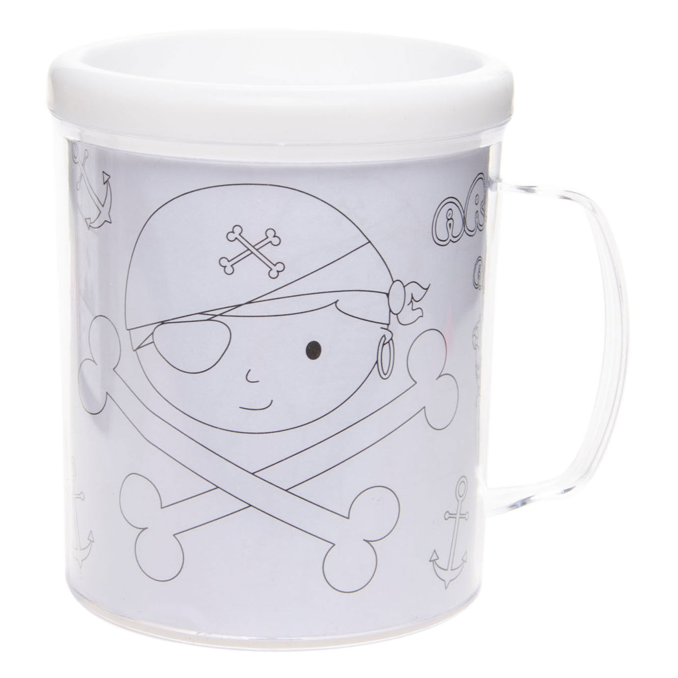 Color votre propre pirate de tasse