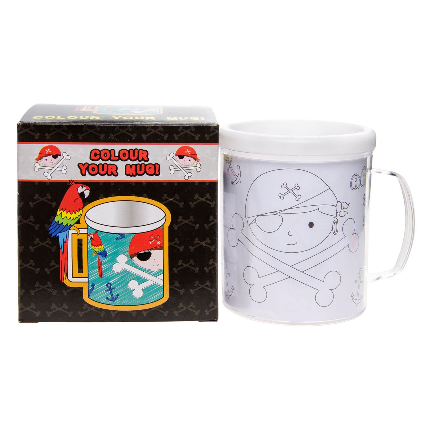 Color votre propre pirate de tasse