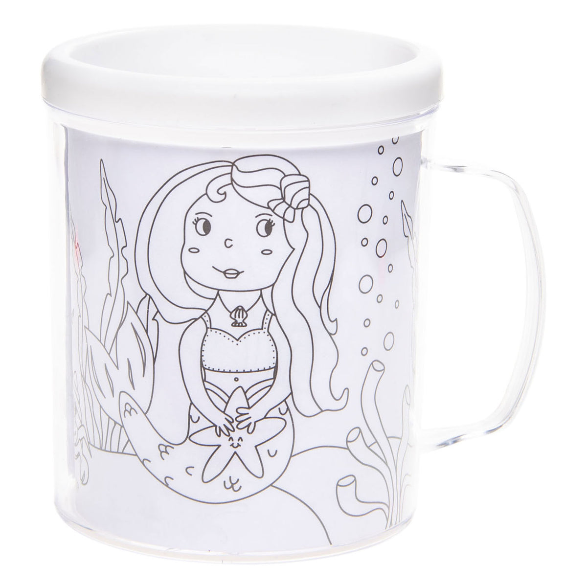 Color votre propre tasse sirène