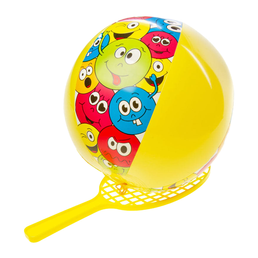 Racket lg-imports avec un visage de rire tapal