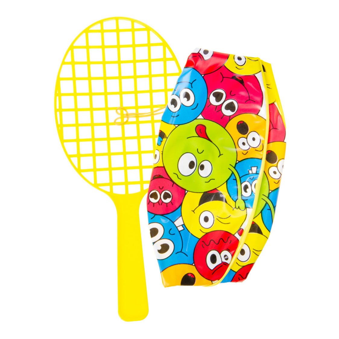 Racket lg-imports avec un visage de rire tapal