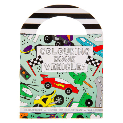 Livre de coloriage lg-imports avec véhicules d'autocollants