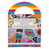 LG-IMPORTS COLORING Book avec autocollants super-héros