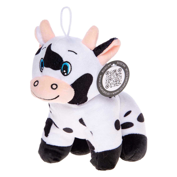 Duckiez en peluche Hug Farm Dieren - Cow