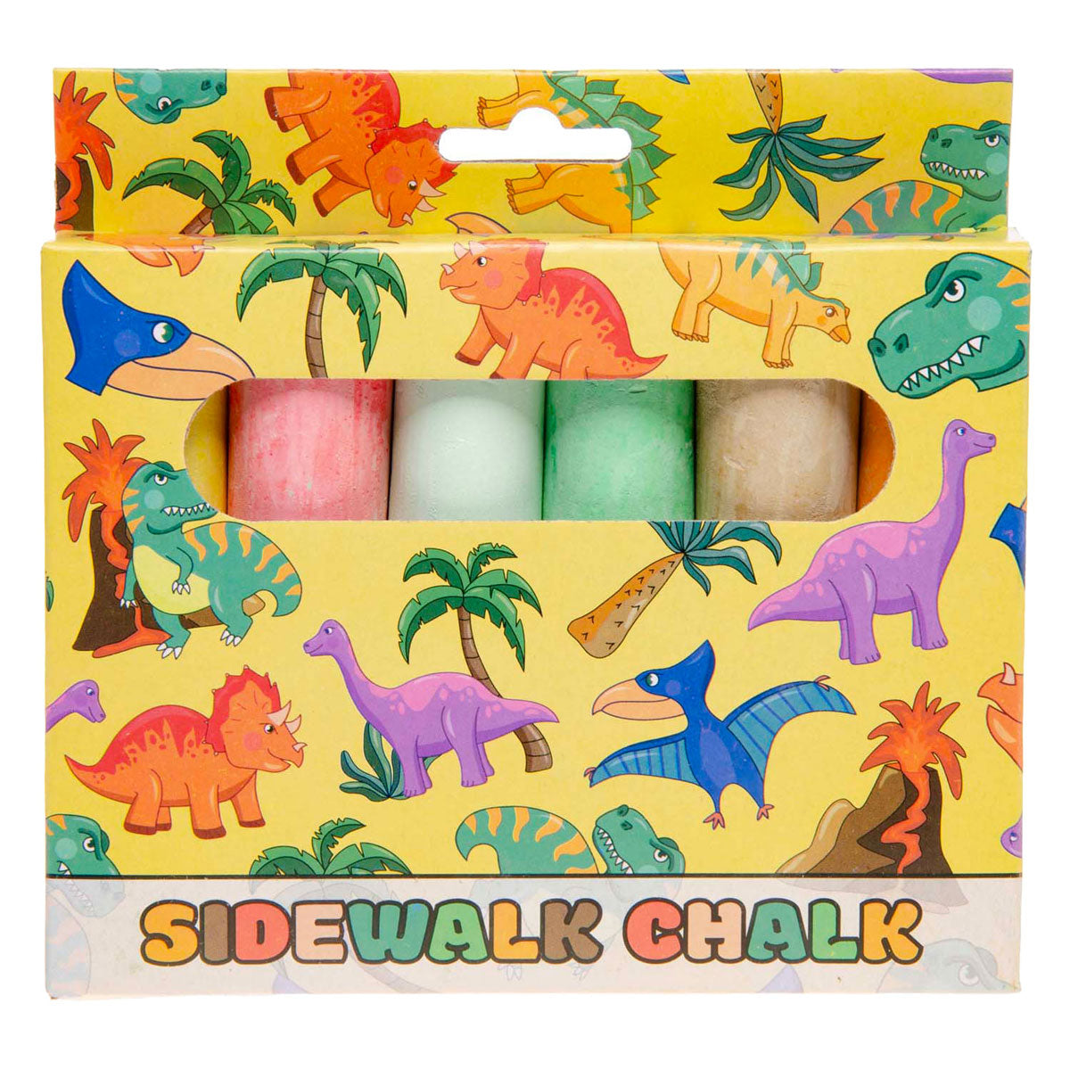 LG Importations TrottoLk Chalk Dinosaurus, 6e.