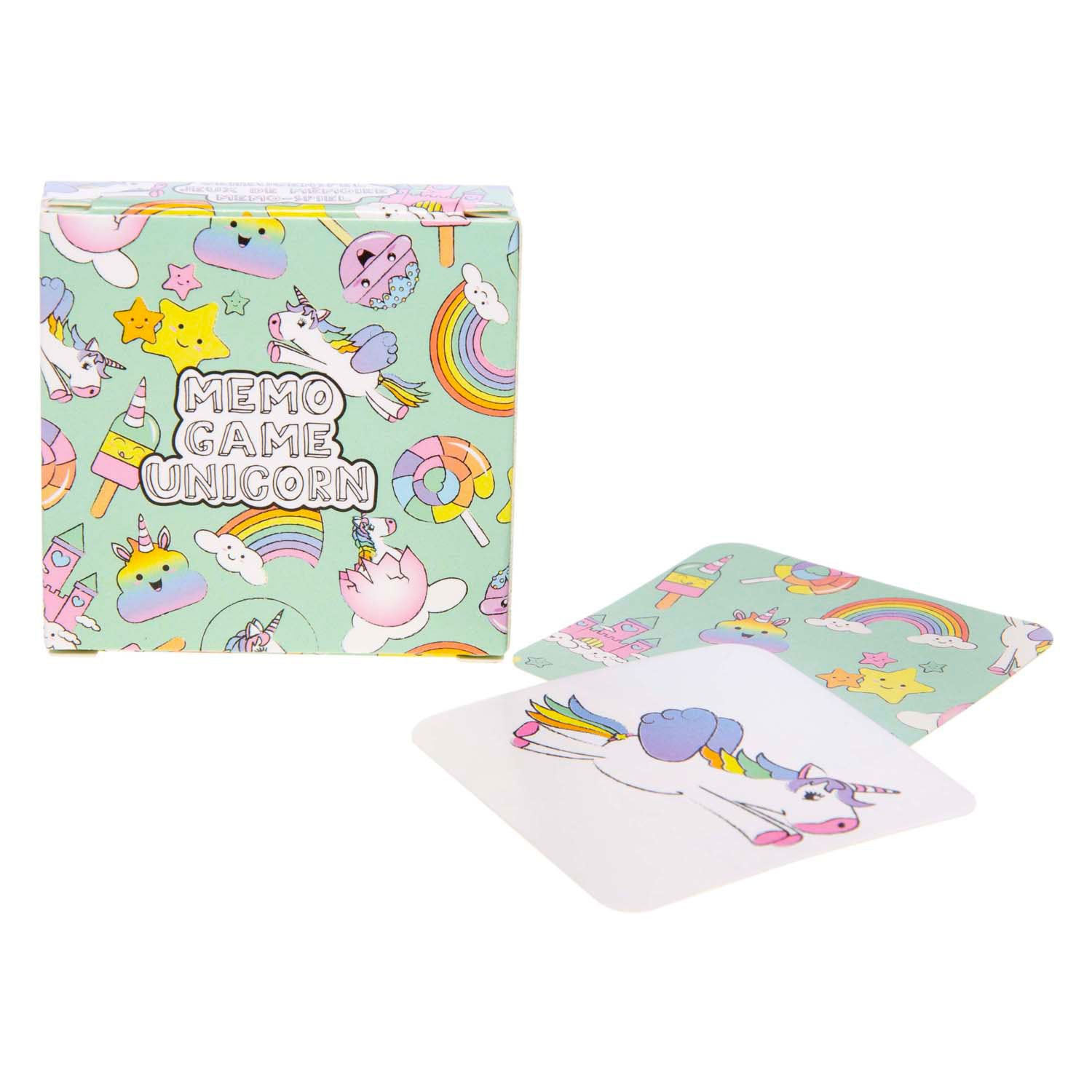 DUCKIEZ Mini Memospel Eenhoorn, 28 cartes