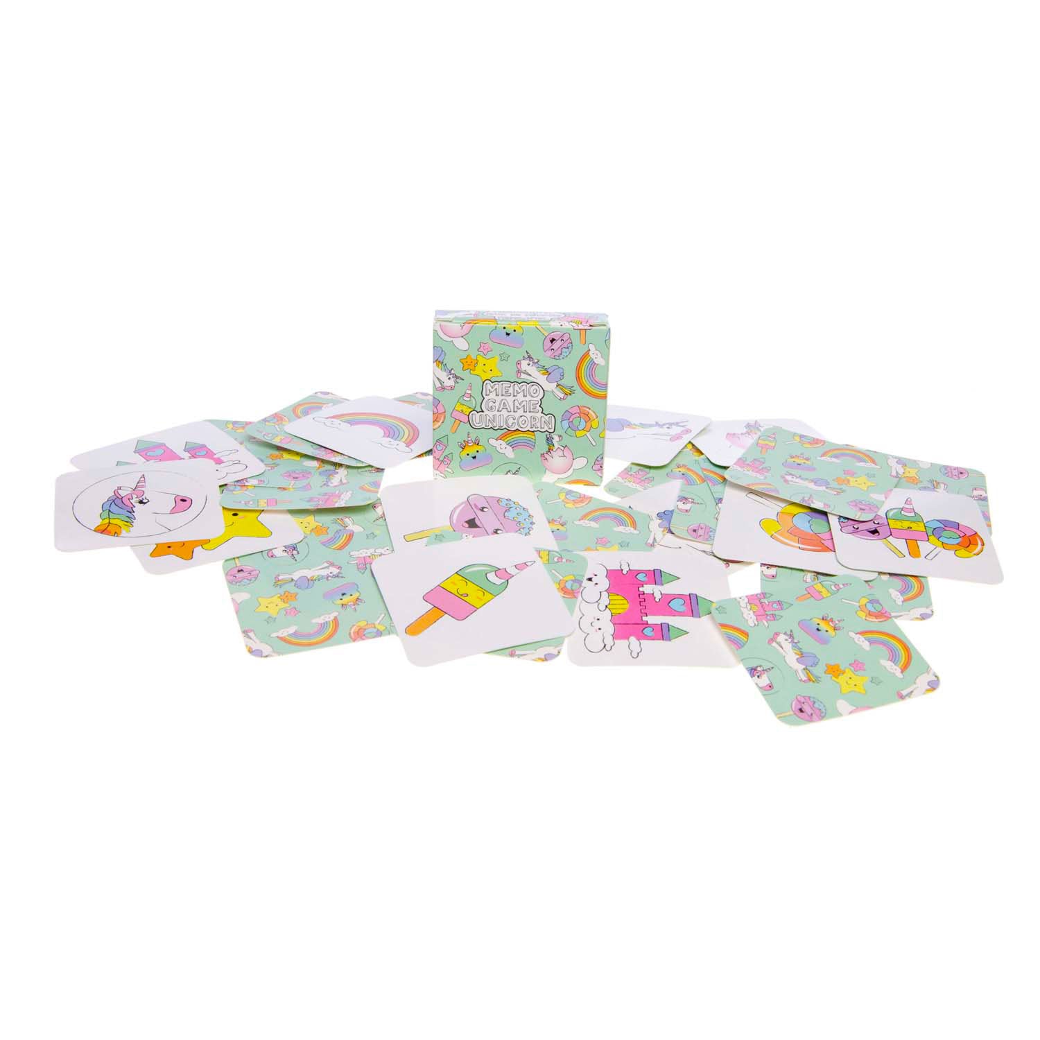 DUCKIEZ Mini Memospel Eenhoorn, 28 cartes