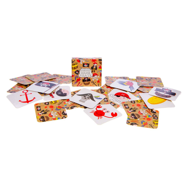 Duckiez Mini Memospel Piraat, 28 cartes