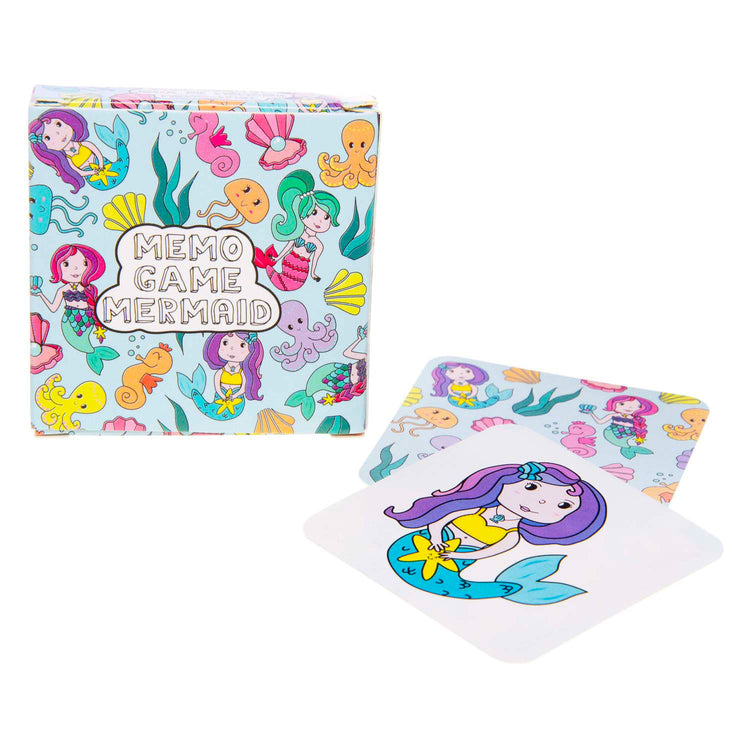 Duckiez mini sirène Memospel, 28 cartes
