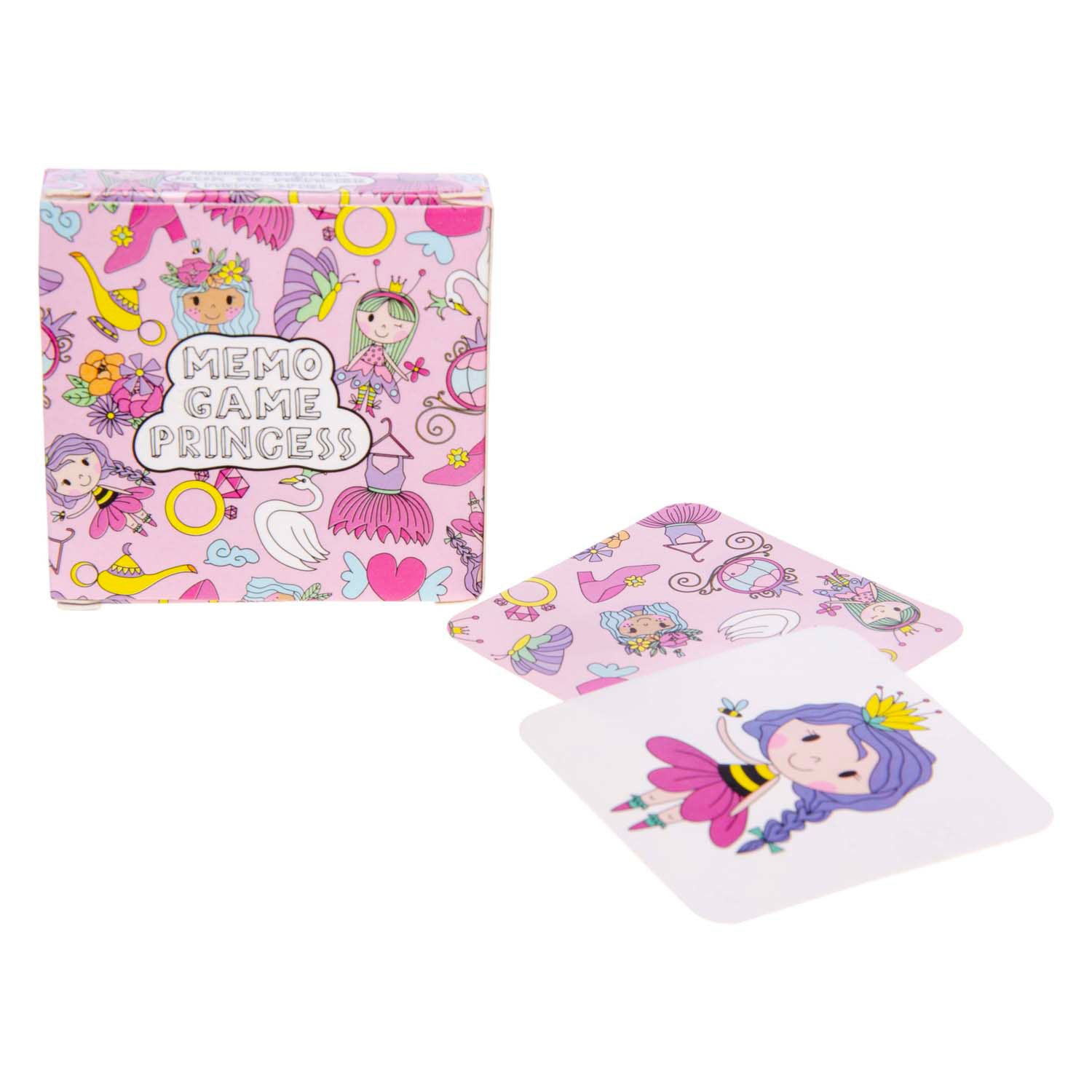 Duckiez Mini Memospel Princess, 28 cartes