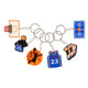 Anneau de clé de basket-ball Duckiez