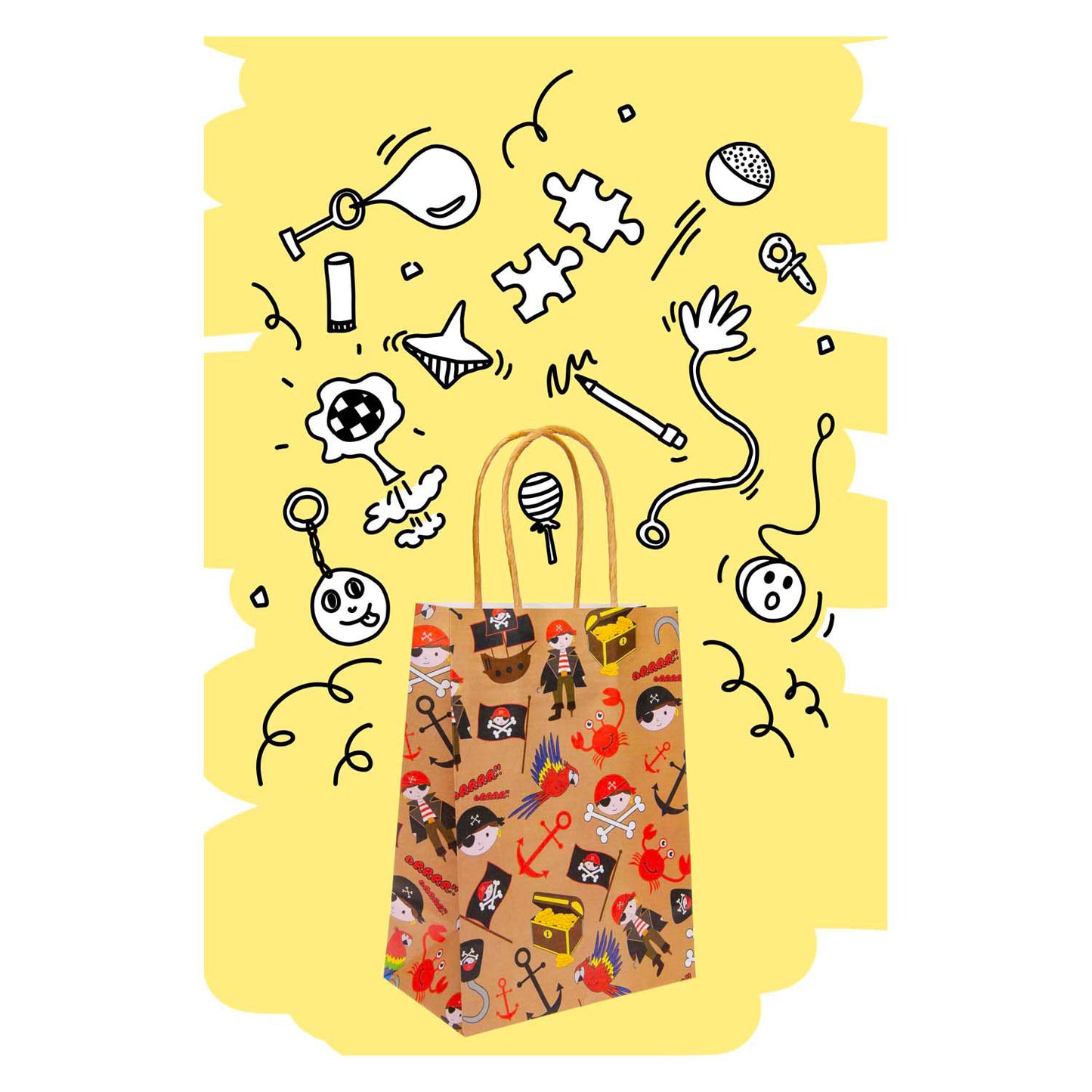 LG Imports Gift Bag Pirate