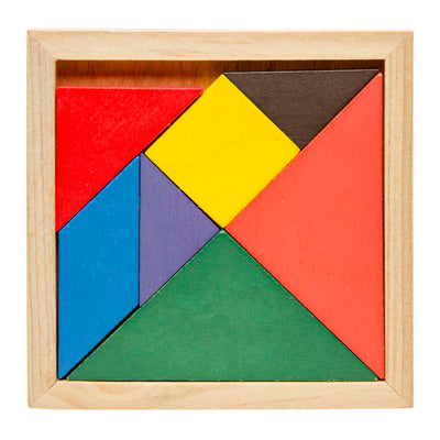 Duckiez en bois Tangram Puzzle, 7e.