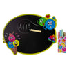 Tableau Duckiez avec craie - visage souriant