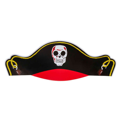 Chapeau de pirate en carton Duckiez